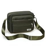 BDLDCE Unisex Herrentasche Umhängetasche, Green