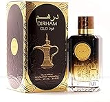 Dirham Oud Eau de Parfum, 100 ml Orientalisches Moschus-Sandelholz von Ard Al Zaafaran