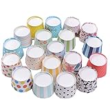 Keysui 100st gemischte bunte Papierkuchen Liner Tasse Cupcake Muffin backen