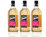 Tequila Jarana Reposado/Aged Premium 700ml. (Pack von 3 Flaschen) 35% Vol.Alc. 100% Blaue Agave Tequilana Weber aus Mexiko