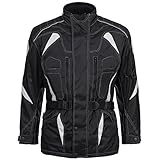 Limitless Motorradjacke Cordura Textil Roller Quad Biker Touring Touren Schwarz Gr. M L XL XXL 3XL 4XL Neu (XL)