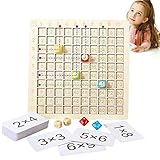 GOOLI Montessori-Multiplikationsbrett,Zusatz-Brettspiel für Kinder | Früherziehungsgeschenke für Anti-Elektronik-Produktsucht, kompatibel für alle Arten von Urlaub