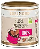 Edelmond 100 % Kakaobohne für heiße Trink Schokolade ohne Zusatz von Kristallzucker. Kein Pulver, dunkle Vollkakao Kugeln 250 GR