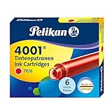 Pelikan 301192 Tintenpatronen rot