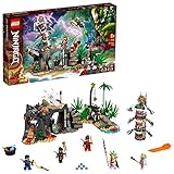 LEGO 71747 NINJAGO Das Dorf der Wächter Bauset, mit Ninja Cole, Jay und Kai Minifiguren, Spielzeug ab 8 Jahren