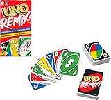 Mattel Games GXD71 - UNO® Remix Individuell gestaltbares Kartenspiel für Spieler ab 7 Jahren