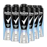 Rexona Men MotionSense Deo Spray Cobalt Dry Anti-Transpirant mit 48 Stunden Schutz gegen Körpergeruch und Achselnässe 150 ml 6 Stück