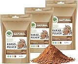 Kakaopulver 2 er Set Rohes Kakao Pulver 354 g. I aus Peru biologischem Anbau Ungesüßt I 100 % natürliches Kakao Pulver I von Natural Welt (3)