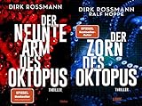 2 spannende Oktopus-Thriller von Dirk Rossmann im Set + 1 exklusives Postkartenset