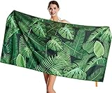 CHARS Mikrofaser Strandtuch Groß 79×155cm Schnelltrocknend Hamamtuch Kompakt Saunatuch Badetuch Sandfreie Handtuch Reisehandtuch für Strand Schwimmen