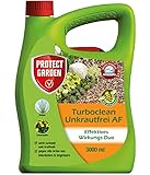 PROTECT GARDEN Turboclean Unkrautfrei AF, anwendungsfertiger Unkrautvernichter gegen alle Unkräuter mit schneller Wirkung, 3 Liter