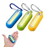 LED Blinklicht Schulranzen Sicherheitslicht, 8er Sicherheit Licht Set, Reflektoren Licht, Hund Leuchtanhänger mit 3 Leuchtmodi, Leuchtanhänger für Wandern Laufen Joggen Haustier Rucksack Kleidung