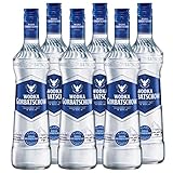 Wodka Gorbatschow (6x0,7l) Set 37,5% vol - Premium Vodka - Eiskalt, glasklar und absolut rein, milder Geschmack, als Cocktail, Longdrink oder Shot genießen