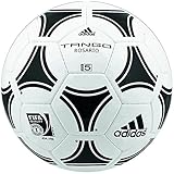 adidas 656927 Trainingsball Tango Rosario Fußball, White/Black, 5