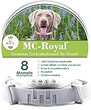 MC-Royal® Premium Zeckenhalsband für Hunde - 100% natürliche Inhaltsstoffe - bis zu 8 Monate zuverlässiger Zeckenschutz