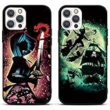 [2 Pack] Handyhülle für Samsung Galaxy Note 8 Hülle 6,3', Weiche TPU Schutzhülle Kompatibel mit Samsung Note 8 stoßfest Silikon Phone Case Kawaii Princess für Mädchen, 04