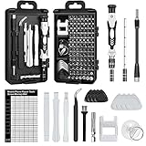 Gocheer Precision Screwdriver Set, 120 Piece Precision Mechanics Screwdriver Set for Electronics, Camera Makers, Watchmakers, Jewellers, Model Makers, iPhone, Laptop