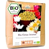 Cistus Tee - Cistus incanus Tee - Bio Zistrosenkraut geschnitten (1000g)