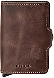 Secrid Vintage Twinwallet Börse mit RFID Schutz 7 cm Chocolate