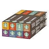 STARBUCKS Probierset by Nespresso, Kaffeekapseln, 80 Kapseln (8 x 10)