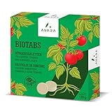 AVARA BIOTABS Gemüsedünger BIO - veganer Langzeitdünger für Gemüse, Tomaten, Gewürze, Kräuter und alle Hochbeet-, Topf-, oder Gemüsebeet-Pflanzen