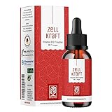 NATURTREU®️ Vitamin B12 Tropfen 50ml hochdosiert - 250µg je Tropfen vegan & alkoholfrei - Methylcobalamin & Adenosyl (4:1 Verhältnis)