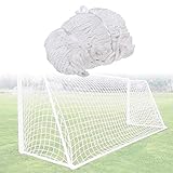 Fußballtornetz Tornetze Fußball Ersatz Fußballnetz Fußball Tor Net Fußball Torpfosten Netz für Kinder Erwachsene, die Training Spielen(2.4X1.8M)