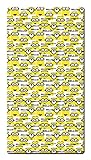 Global Labels Minions Renforcé Spannbetttuch Bello Spannbettlaken Bettlaken 100x200cm Rundgummi