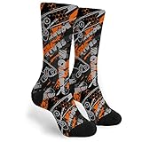 Skateboard Warm Socken Herren Damen Dicke Thermosocken Kuschelsocken Atmungsaktive Sneaker Socken Weiche Winter Socks Männer Arbeitssocken Tennissocken Klimaregulierende Wirkung Multicolor M