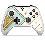 DeinDesign Skin kompatibel mit Microsoft Xbox One S Aufkleber Folie Sticker Glitzer Look Pfeile Muster