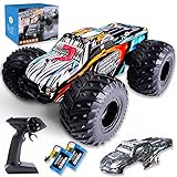 Ferngesteuertes Auto, 20 km/h RC Auto für Kinder ab 6 Jahre, 1:20 Monstertruck mit 2 Batterien (60min Spielzeit ),2.4GHz Drift RC Car für Anfänger, Kinder Geschenke Auto Ferngesteuert