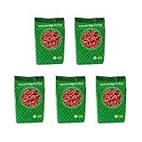 Mundo Feliz Goji-Beeren aus Bio-Anbau, 5 x 100 g