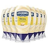 Hellmann's Mayonnaise Hellmann's Real, 8 x 250 ml