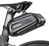 ROCKBROS Fahrrad Satteltasche Fahrradtasche Wasserabweisend 3D Hard Shell Fahrradsitz Tasche mit Schnellverschluss für MTB Rennrad 1,8L