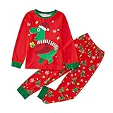 weihnachtskleid Baby Junge Schlafanzug Jungen Bio Kleinkind Baby Kinder Jungen Warme Pyjamas Set Weihnachten Pyjamas Nachtwäsche Tops Hosen Outfits Set Freizeitkleidung Kleidung Junge 152 weihnac