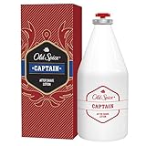 Old Spice Captain After Shave Lotion, Kühlendes Aftershave für Männer, 100 ml