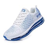 Axcone Sneaker Herren Damen Sportschuhe Air Cushion Turnschuhe Schuhe Laufschuhe Luftkissen Fitness Gym Leichtes 8998-WT42