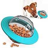 Blau Hundebälle Hundefutter Ball Futterball Snackball Leckerliball für hunde Snackball Tumbler，hundespielzeug interaktiv，intelligenzspielzeug für hunde,Q Treat Ball Interaktives Spill Speisen Spender