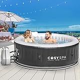 CosySpa aufblasbarer Whirlpool [2022 Modell] für den Außenbereich - 4 Personen oder 6 Personen Optionen erhältlich (4 Personen)