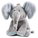 Schaffer Knuddel mich! 5183 Sugarbaby Blue Plüsch-Elefant, Blau, Größe L 30 cm