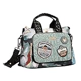 ANEKKE | Anekke Voice Damen Bowling Tasche mit Reißverschluss | Accessoires und Accessoires für Damen | Damenhandtasche, bunt, Talla única, Flach