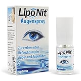 Liponit Augenspray gegen trockene Augen (10 ml) Kontaktlinsen fluessigkeit - Alternative zu Augentropfen