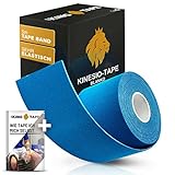 THE KINGTAPE Kinesiotapes (5cmx5m) angenehmer Tragekomfort | starke Beanspruchung | empfindliche Haut | elastisch & wasserfest - Kinesiologie-Tape | Physio-Tape | Boobstape | Tape für Sport & Fitness