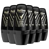 Rexona Men MotionSense Deo Roll-On Sport Cool Anti-Transpirant mit 48 Stunden Schutz gegen Körpergeruch und Achselnässe 50 ml 6 Stück