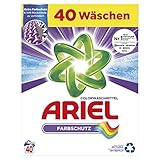 Ariel Waschmittel Pulver, Waschpulver, Color Waschmittel, 40 Waschladungen, Farbschutz (2.6 kg)