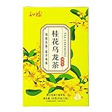 Bio-Oolong-Tee, 22 Osmanthus-Oolong-Teebeutel, getrockneter aromatisierter Kräutertee, durstlöschender Tee zum Entspannen, perfekt für das tägliche Wohlbefinden