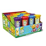 CRAYOLA Silly Scents, 32 Stück Duftende Modelliermasse mit Display, Partygeschenk, Gadgets für Geburtstage und Partys für Kinder, Klassenzimmer-Preise, Alter 2 Jahre, A1-2491