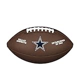 Wilson Unisex-Adult NFL LICENSED BALL NE American Football, BROWN, Uni