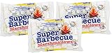 Mr. Mallo Super Barbecue Marshmallows (3x 300g) | Schaumzucker-Ware | Mäusespeck | Mallows | insgesamt 900g softe Süßigkeit für Barbecue, Lagerfeuer, zum Grillen