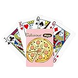 Wurstpilz Pizza Italien Lebensmittel Poker Spielen Magische Karte Fun Brettspiel